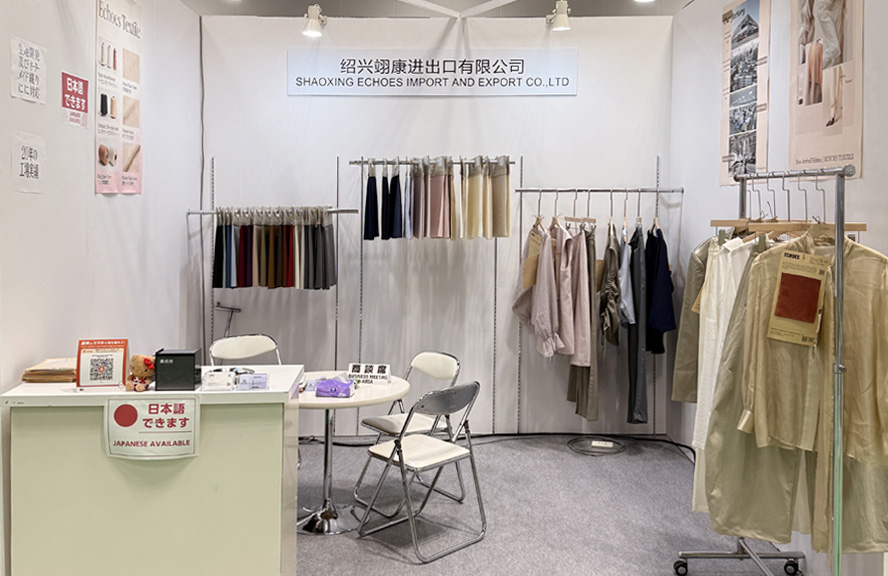 Shaoxing Echoes Textile Co., Ltd viser frem på FaW TOKYO 2026 med vellykket konklusjon