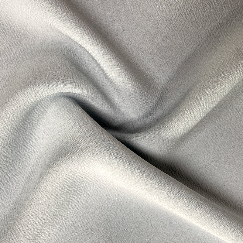NO 6078 Imitert Acetate Cloud Satin Stoff