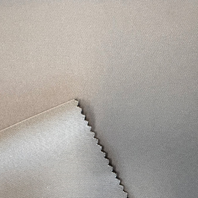 NO.1014 Acetatlignende 3D-netttekstur, fireveis stretchstoff
