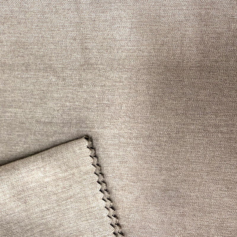 NO.1037 Lett hulfiber lin-bomullslook-stoff