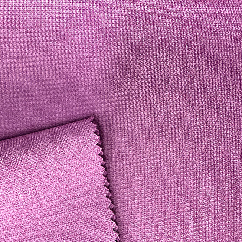 NO.1028 Premium matt filament fireveis stretch vevd stoff